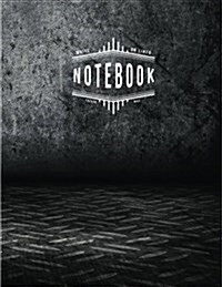 Notebook: Cement wall: Book: Diary, 120 pages, 8.5 x 11 (Notebook Lined, Blank No Lined) (Paperback)