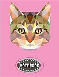 Notebook: Cat Cover Notebook Journal Diary, 110 Lined Pages, 8.5 X 11 110 Lined Pages (Paperback)