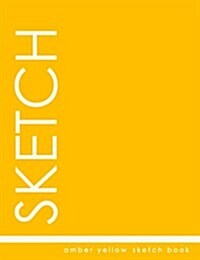 Amber Yellow Sketch Book (Paperback)