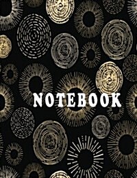 Notebook: Circle Seamless Pattern: Journal Dot-Grid, Grid, Lined, Blank No Lined: Book: Pocket Notebook Journal Diary, 110 Pages (Paperback)