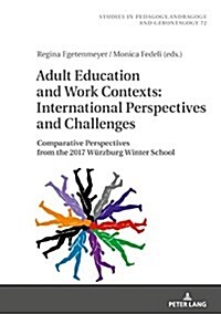 Adult Education and Work Contexts: International Perspectives and Challenges: Comparative Perspectives from the 2017 Wuerzburg Winter School (Hardcover)