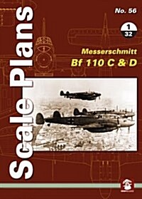 Messerschmitt Bf 110 C & D 1/32 (Paperback)