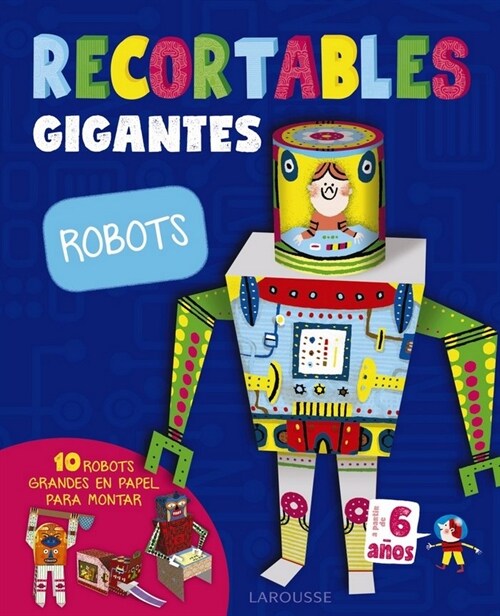 RECORTABLES GIGANTES. ROBOTS (Paperback)