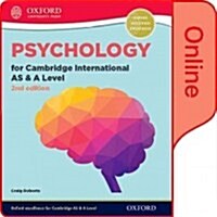 Psychology for Cambridge International as and a Level 2nd Edition: Online Student Book (Other)