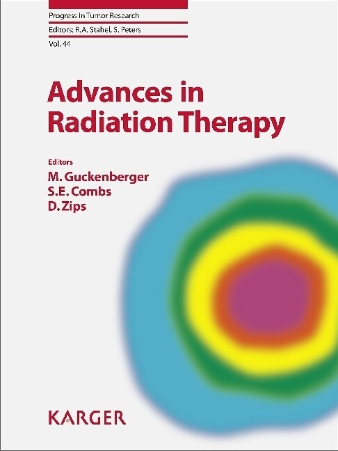 [중고] Advances in Radiation Therapy (Hardcover)