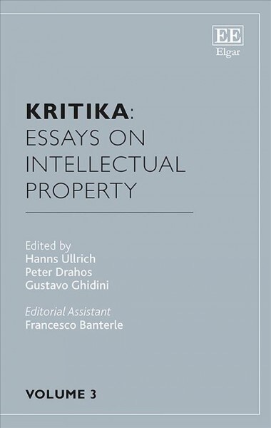 Kritika: Essays on Intellectual Property : Volume 3 (Hardcover)