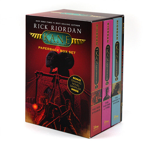 Kane Chronicles, the Paperback Box Set-The Kane Chronicles Box Set with Graphic Novel Sampler (Paperback)