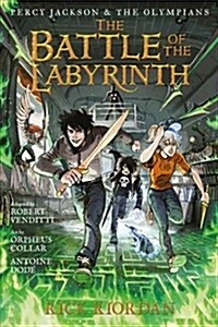 [중고] Percy Jackson and the Olympians: Battle of the Labyrinth: The Graphic Novel, The-Percy Jackson and the Olympians (Paperback)