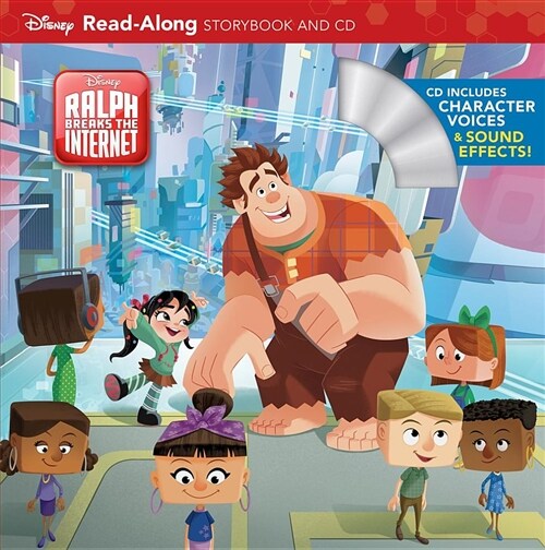 Ralph Breaks the Internet Read-Along Storybook and CD (Paperback)