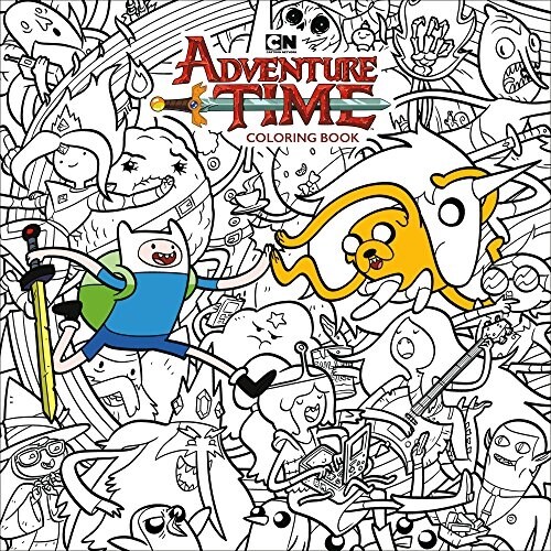 Adventure Time Adult Coloring Book Volume 1 (Paperback)