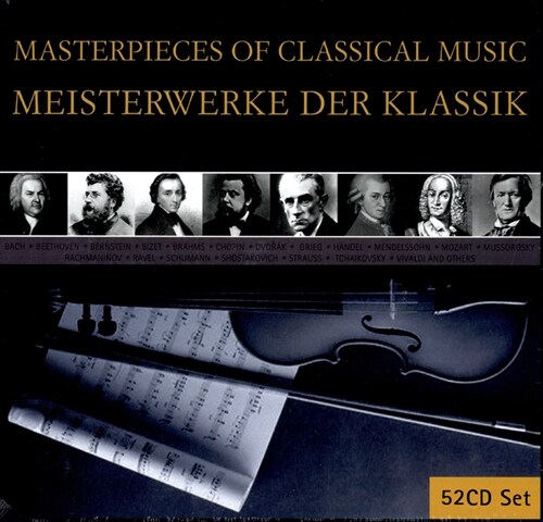 [수입] Masterpieces Of Classical Music [52CD]