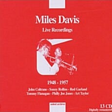 [수입] Miles Davis - Live Recordings 1948-1957 [13 for 3]