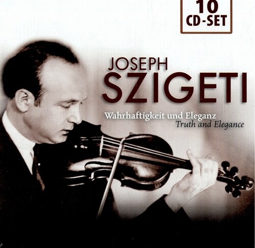 [수입] 조셉 시게티가 연주하는 바이올린 협주곡 & 소나타 [10 for 1]