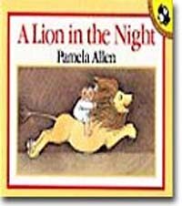 (A) lion in the night