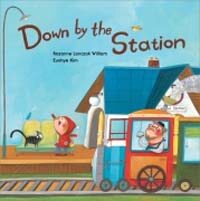 Down by the Station (Paperback) - My Little Library 마더구스 1-19