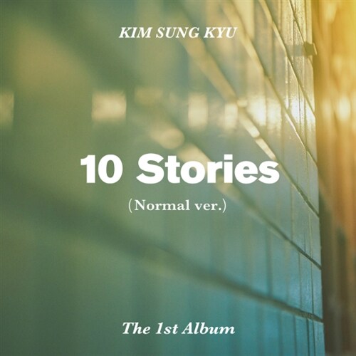 [중고] 김성규 - 정규 1집 10 Stories [일반반(Normal ver.)]