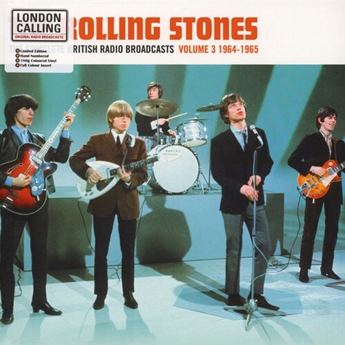 [중고] [수입] The Rolling Stones - The Complete British Radio Broadcasts Volume 3 1964 - 1965 [180g LP][2,000장 핸드 넘버링 블루 컬러 한정반]