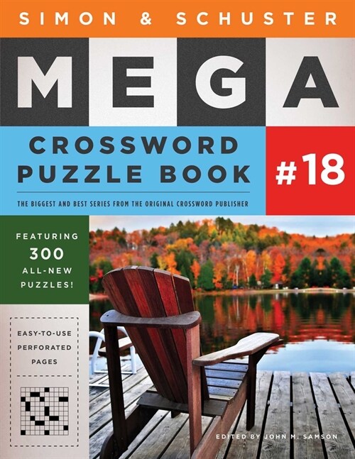 Simon & Schuster Mega Crossword Puzzle Book #18 (Paperback)