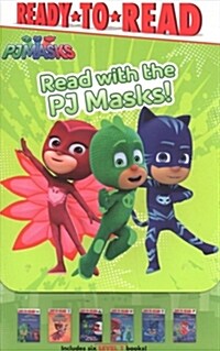 Read with the Pj Masks! (Boxed Set): Hero School; Owlette and the Giving Owl; Race to the Moon!; Pj Masks Save the Library!; Super Cat Speed!; Time to (Boxed Set, Boxed Set)