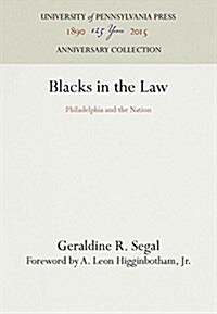 Blacks in the Law (Hardcover, Reprint 2016)