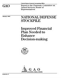 National Defense Stockpile: Improved Financial Plan Needed to Enhance Decision-Making (Paperback)