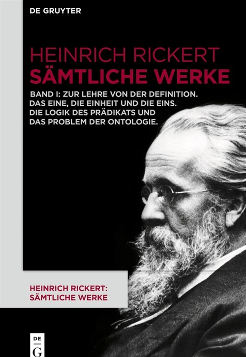 Zur Lehre Von Der Definition. Das Eine, Die Einheit Und Die Eins. Die Logik Des Prdikats Und Das Problem Der Ontologie (Hardcover)