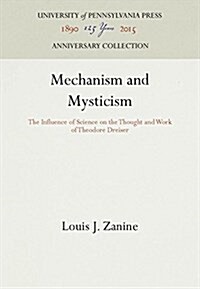 Mechanism and Mysticism (Hardcover)