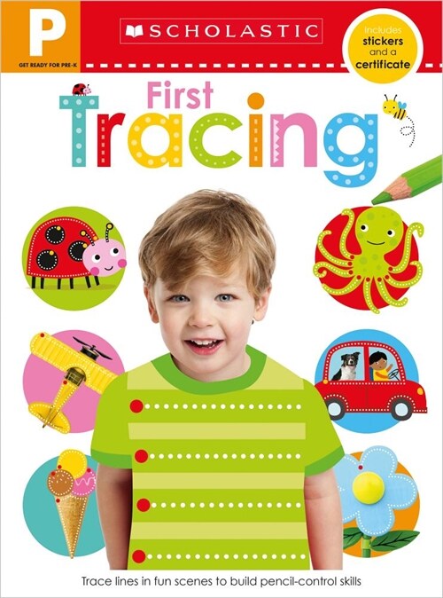 Get Ready for Pre-K Skills Workbook: First Tracing (Scholastic Early Learners) (Paperback)