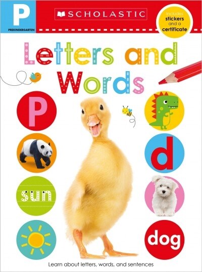 Pre-K Skills Workbook: Letters and Words (Scholastic Early Learners) (Paperback)