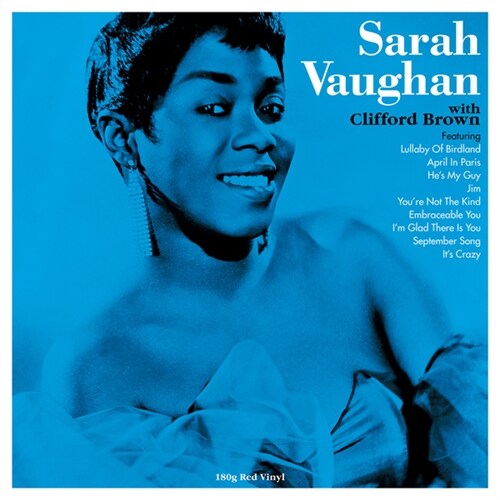 [수입] Sarah Vaughan - Sarah Vaughan With Clifford Brown [180g 오디오파일 LP][레드 컬러반]