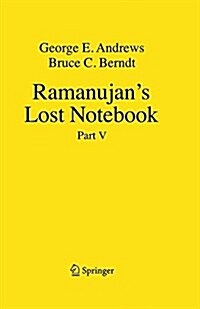 [중고] Ramanujan‘s Lost Notebook: Part V (Hardcover, 2018)