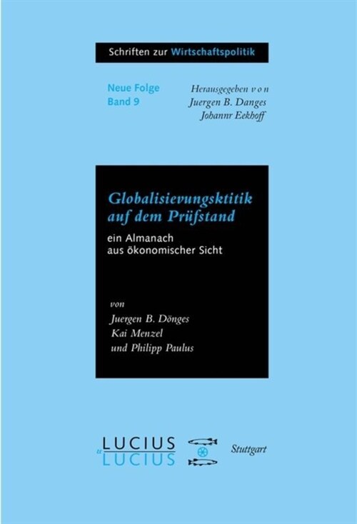 Globalisierungskritik Auf Dem Pr?stand (Paperback)