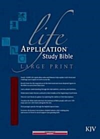 Life Application Study Bible-KJV-Large Print (Bonded Leather)
