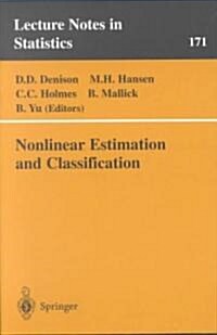 Nonlinear Estimation and Classification (Paperback)