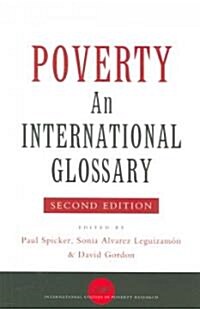 Poverty : An International Glossary (Paperback, 2nd ed.)