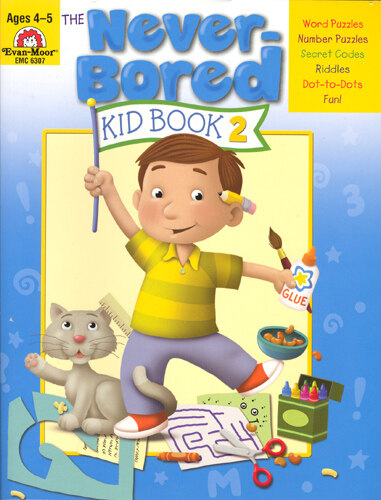 The Never-Bored Kid Book 2, Age 4 - 5 Workbook (Paperback)