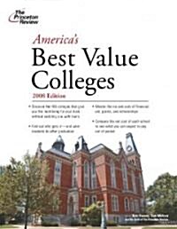The Princeton Review Americas Best Value Colleges, 2008 (Paperback)