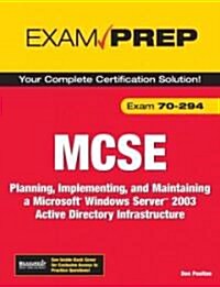 MCSE 70-294 Exam Prep (Paperback, 2nd)