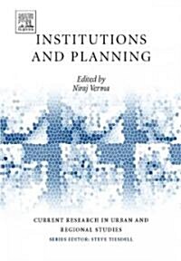 Institutions And Planning (Hardcover)