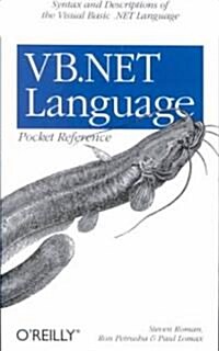 VB.NET Language Pocket Reference (Paperback)