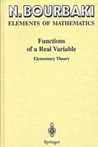 Functions of a Real Variable: Elementary Theory (Hardcover, 2004)