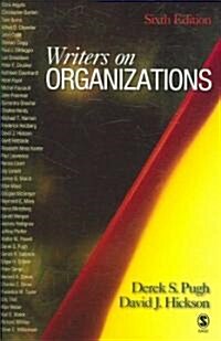 Writers on Organizations (Paperback, 6 Revised edition)