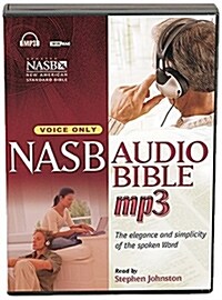 Voice Only Bible-NASB: The Elegance and Simplicity of the Spoken Word [With DVD] (MP3 CD, Stephen Johnsto)