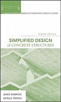 Simplified Design of Concrete Structures (Hardcover, 8)