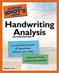 The Complete Idiots Guide to Handwriting Analysis (Paperback, 2)