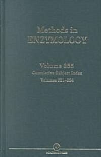 Cumulative Subject Index: Volume 355 (Hardcover)