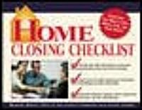 Home Closing Checklist (Paperback)