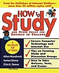 How to Study 5/E (Paperback, 5)