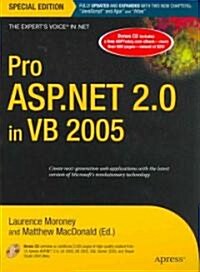 Pro ASP.NET 2.0 in VB 2005, Special Edition [With CD] (Hardcover)
