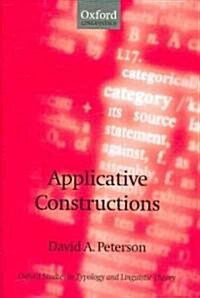 Applicative Constructions (Hardcover)